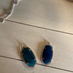 Kendra Scott Blue Agate Danielles